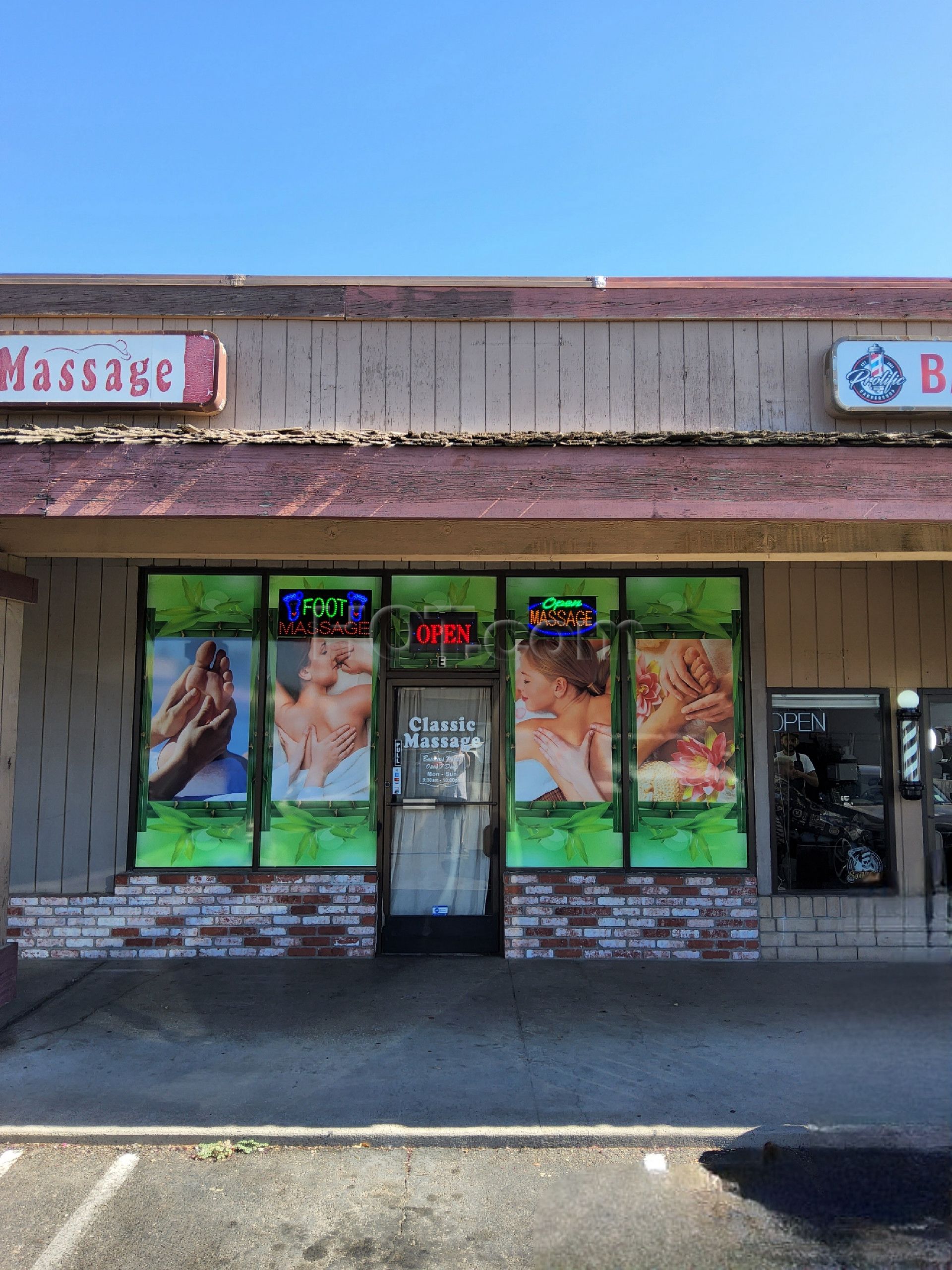 Modesto, California Classic Massage