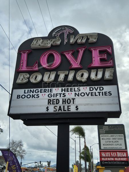 Sex Shops El Cajon, California Deja Vu Love Boutique