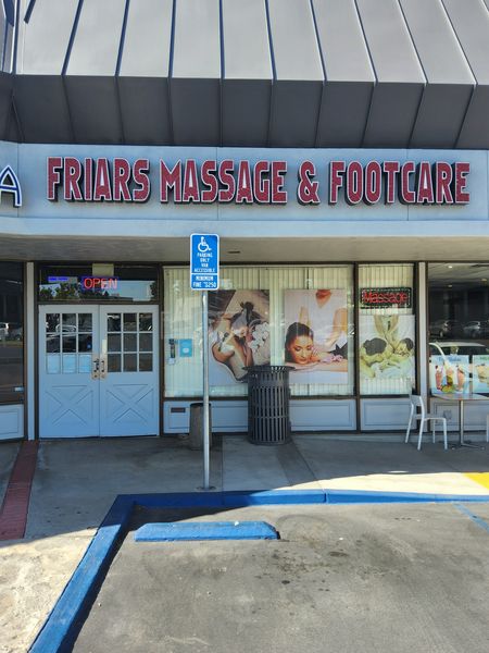 Massage Parlors San Diego, California Friars Massage & Foot Care