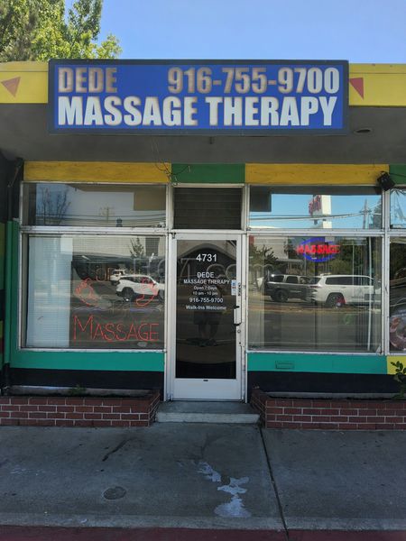 Massage Parlors Sacramento, California Dede Massage Therapy