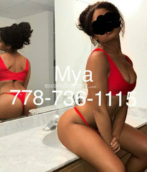 Escorts Vancouver, British Columbia Exotic Mya