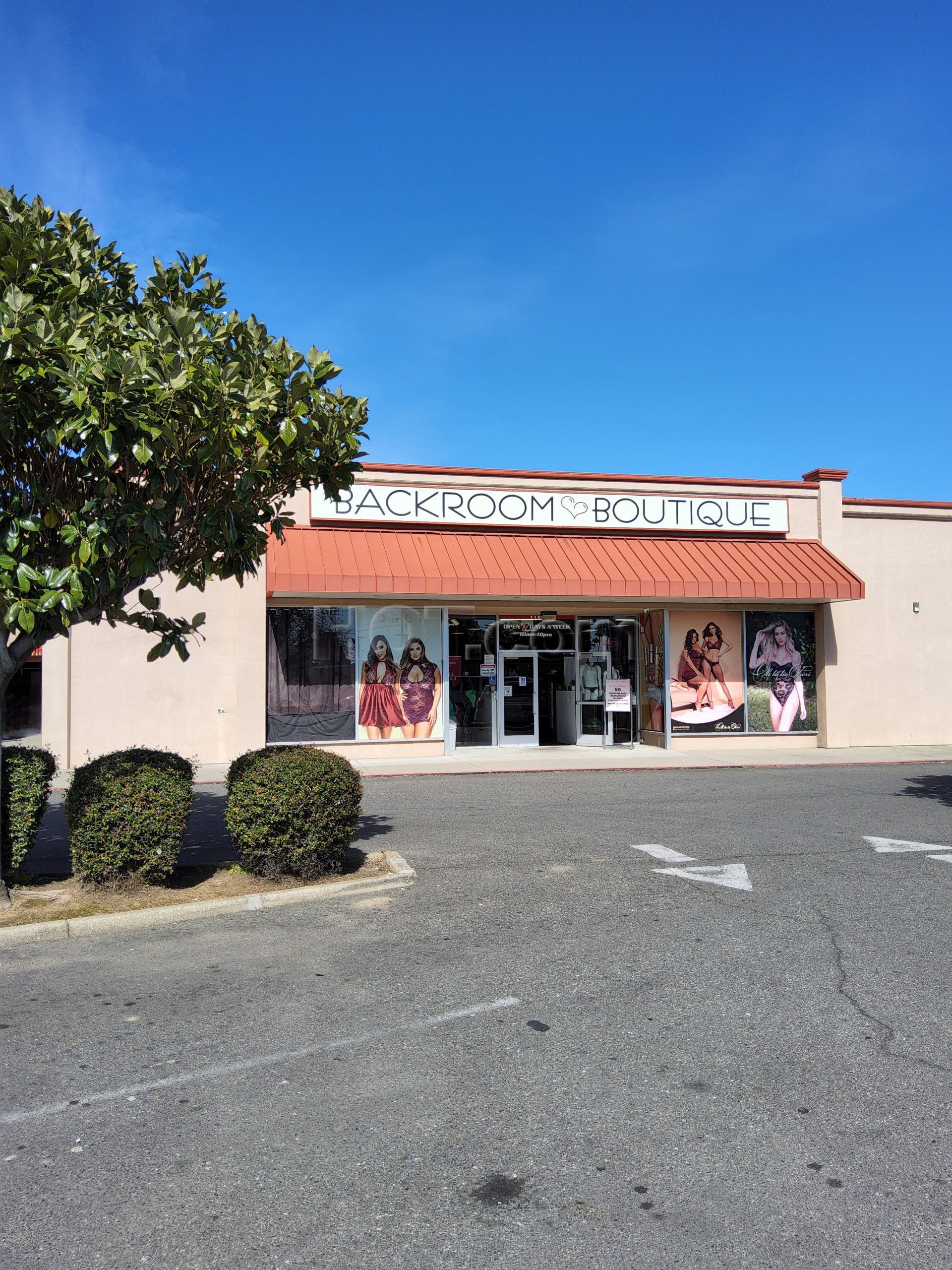 Yuba City, California The Backroom Boutique