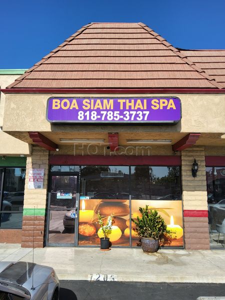Massage Parlors Van Nuys, California Boa Siam Thai Spa