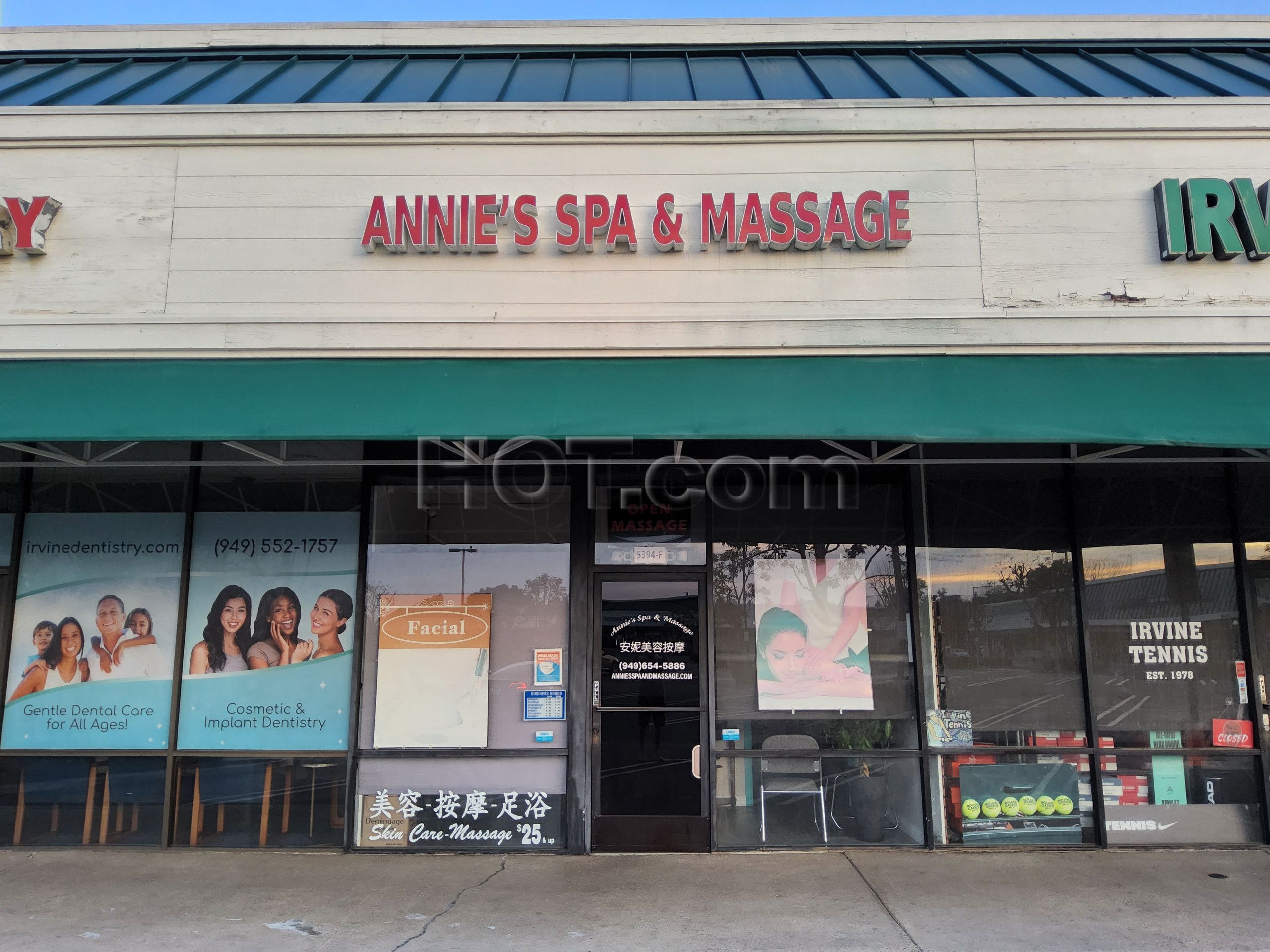 Irvine, California Annie's Spa & Massage