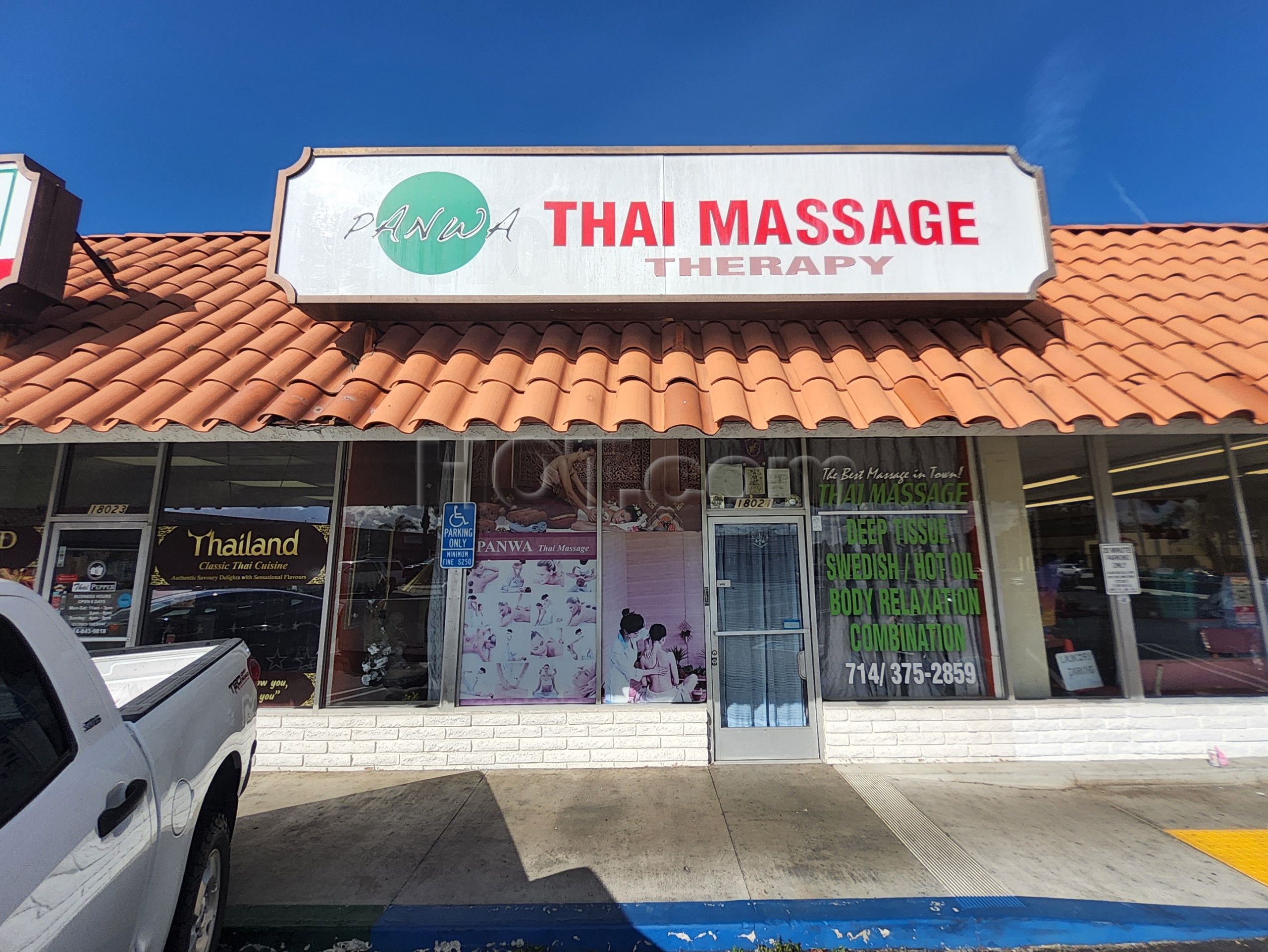 Huntington Beach, California Panwa Thai Massage