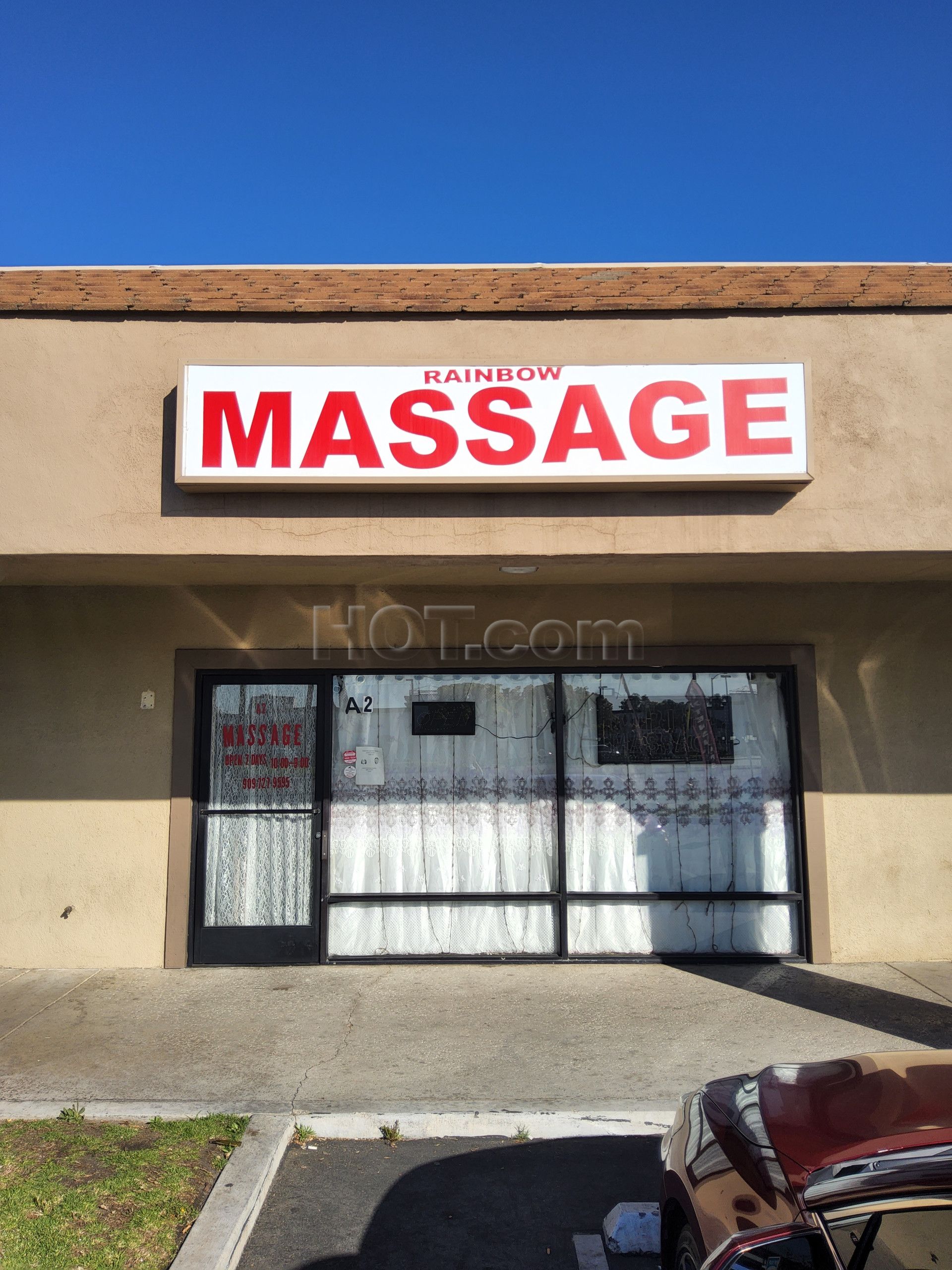 Moreno Valley, California Rainbow Massage