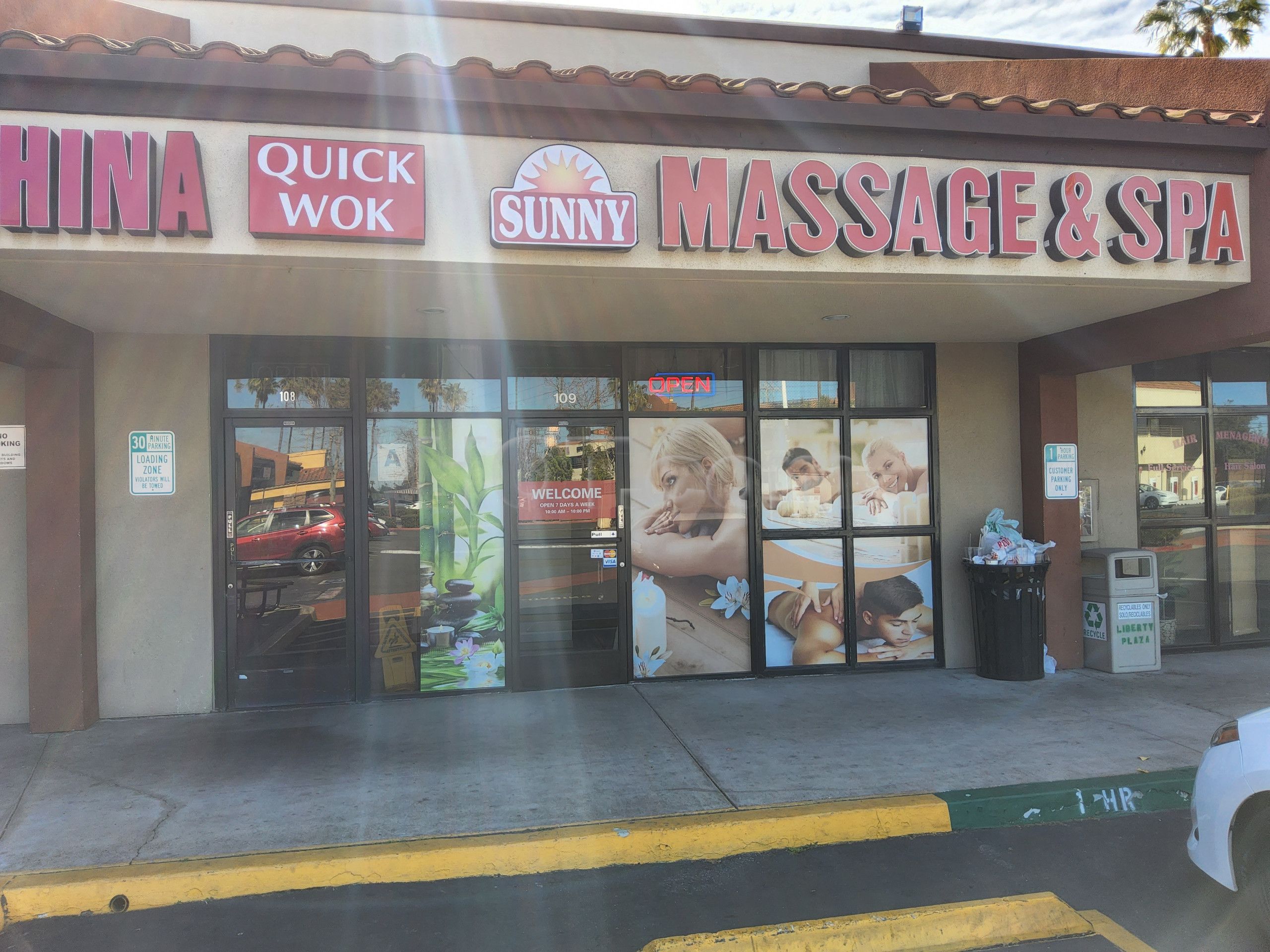 San Diego, California Sunny Massage and Spa