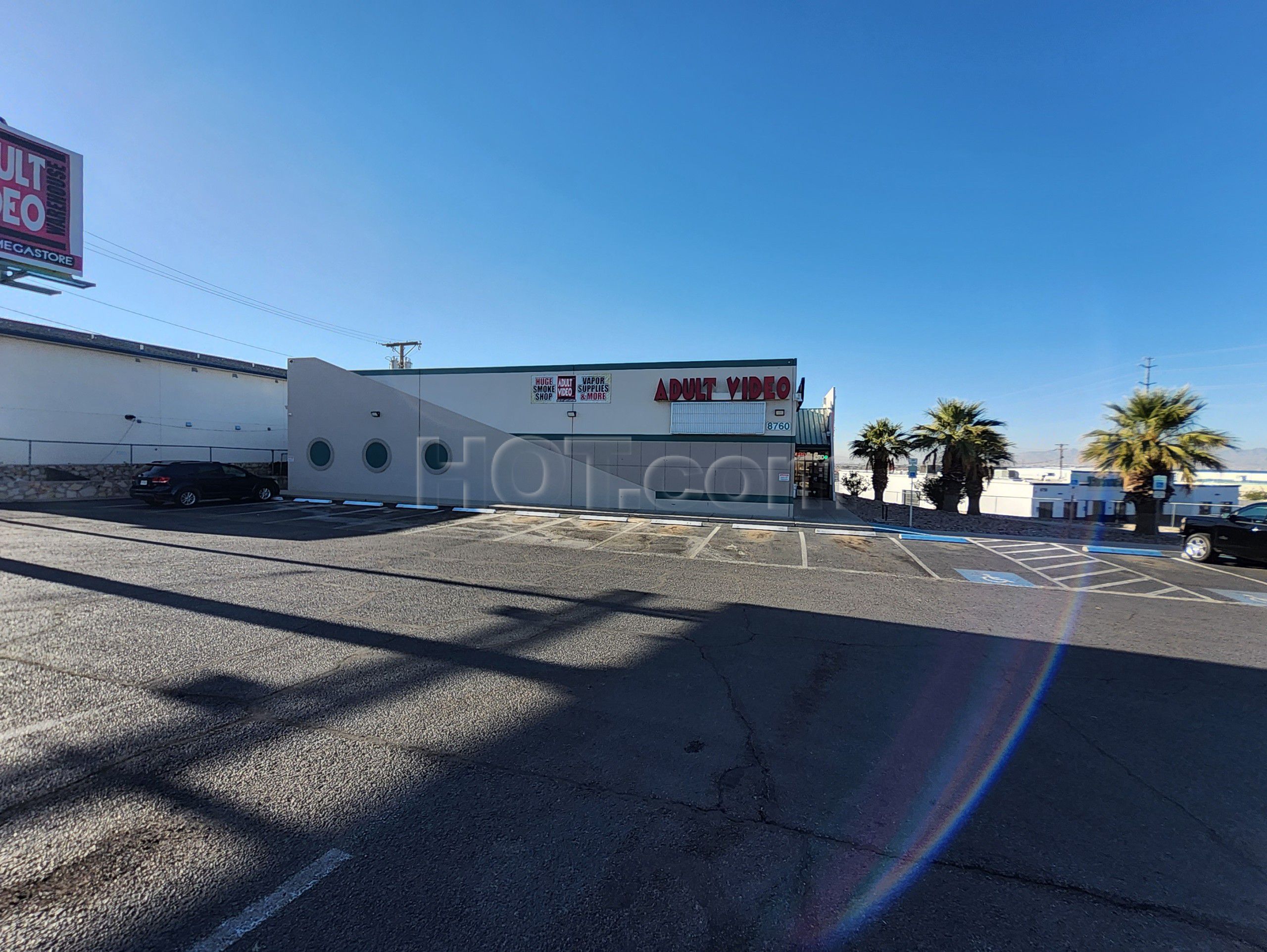 El Paso, Texas Adult Video Warehouse