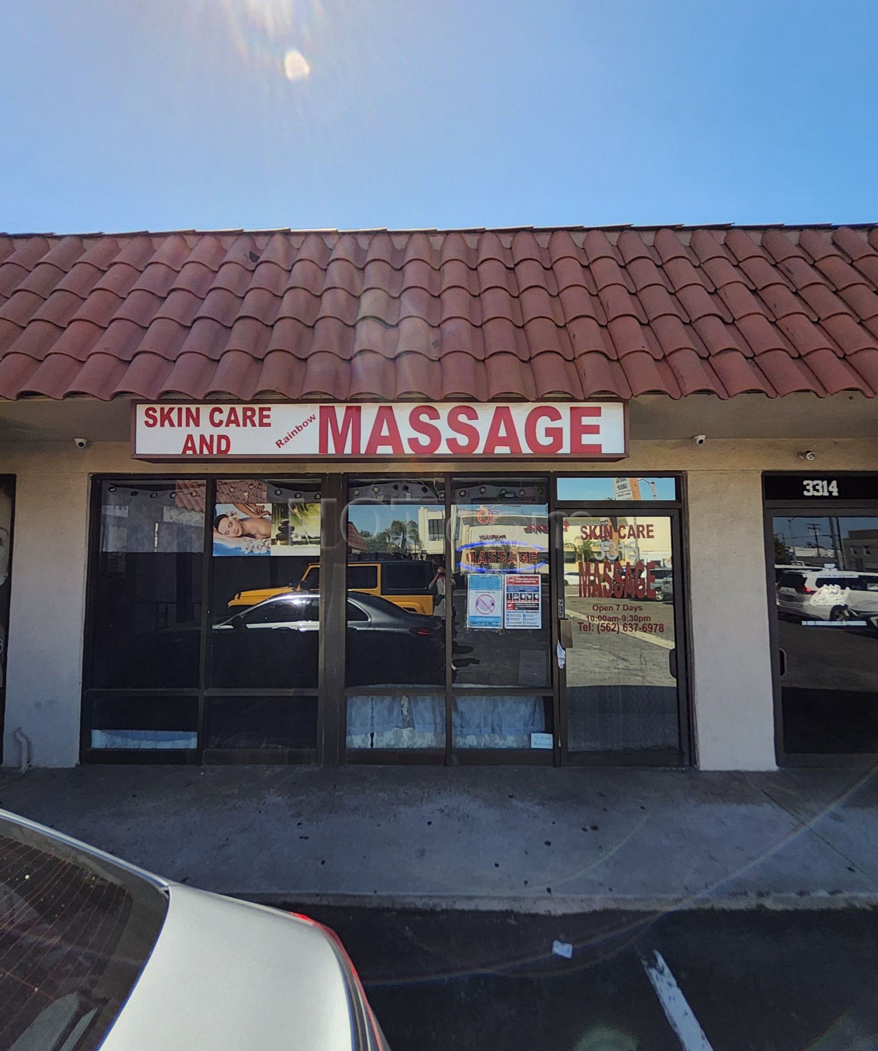 Long Beach, California Rainbow Massage