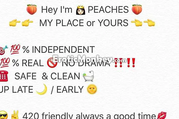 Escorts Manhattan, New York Peaches