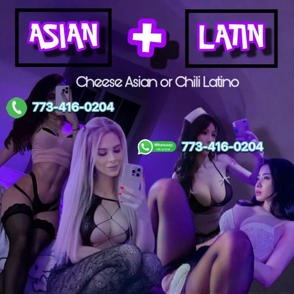 Escorts Chicago, Illinois "Cum Ally" of Asian and Latino | Soft Yogurt Obedient Mixing With Wild Passionate Spicy Latinos Generates Super Powerful "Chemical Reaction" For The Most Phenomenal Spectacular Experience