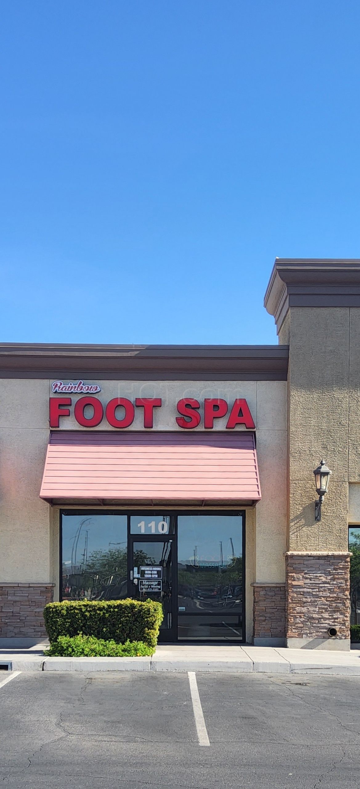 Las Vegas, Nevada Rainbow Foot Spa