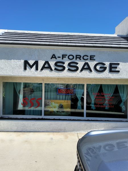 Massage Parlors Palm Desert, California A-Force Massage