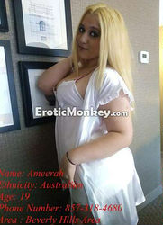 Escorts Beverly Hills, California Ameerah